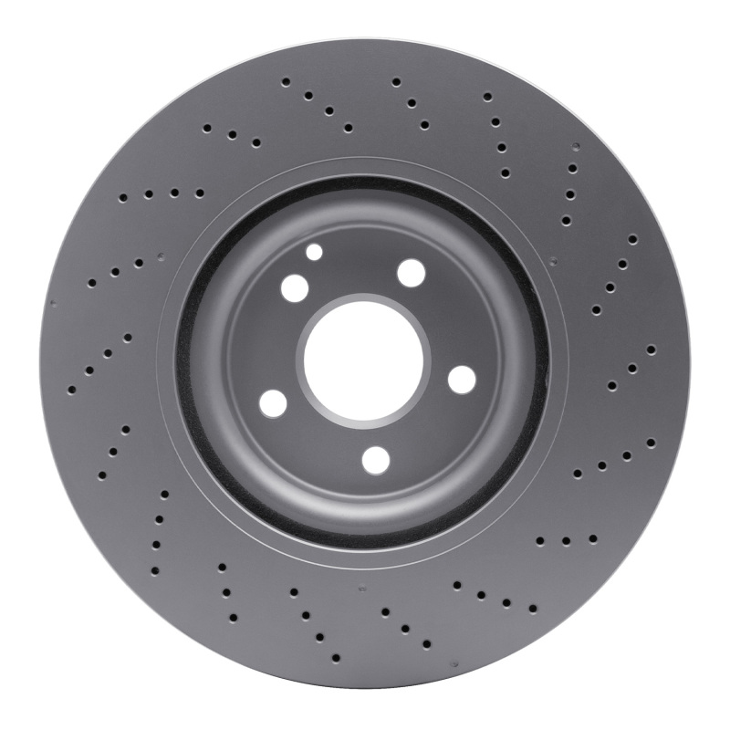 Mercedes-Benz CLS400 Brake Rotor (1) - Front - R1 Concepts - GEOSPEC Coated Rotor - Drilled - `15-`17